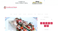 Desktop Screenshot of cookbookmeals.com