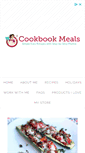 Mobile Screenshot of cookbookmeals.com